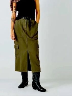 Jason Wu Cargo Maxi Skirt